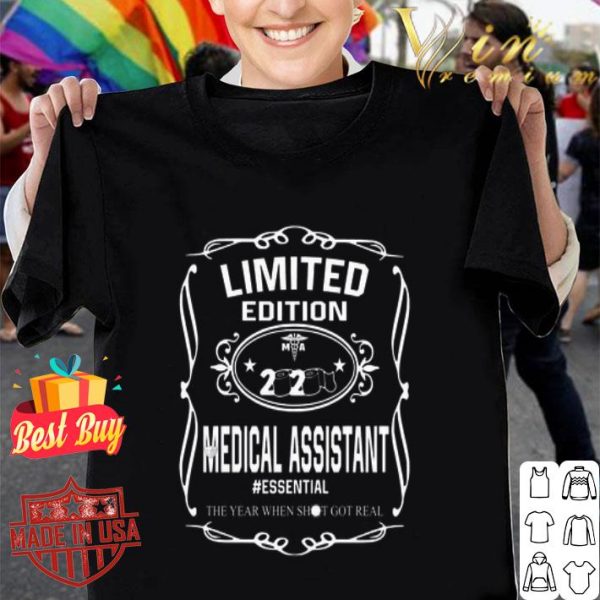 Limited Edition 2020 Medical assistant #essential Covid-19 shirt