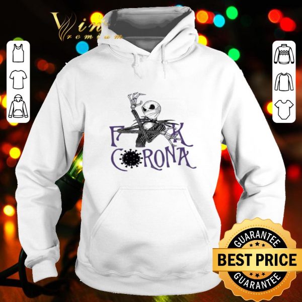 Jack Skellington fuck Coronavirus shirt
