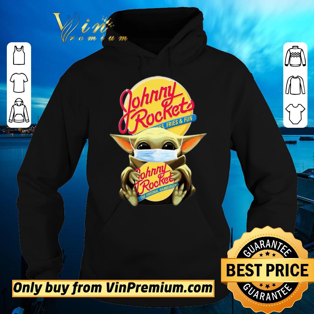 6626ef34 hot star wars baby yoda mask hug johnny rockets hamburger covid 19 shirt sweater 4 - Hot Star Wars Baby Yoda Mask Hug Johnny Rockets Hamburger Covid-19 shirt sweater