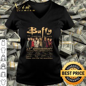 Buffy The Vampire Slayer 23rd anniversary 1997-2020 all signature shirt