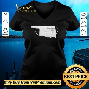 Awesome Oklahoma Face Mask Protect Nurses shirt sweater
