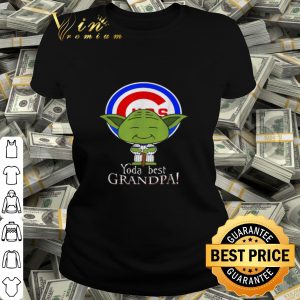 Chicago Cubs Master Yoda best Grandpa shirt