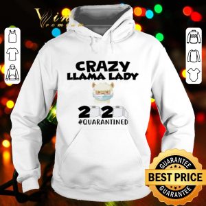 Crazy Llama 2020 #quarantined Coronavirus shirt