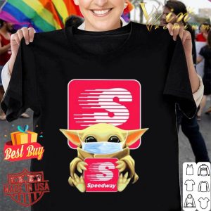 Baby Yoda mask Speedway LLC shirt