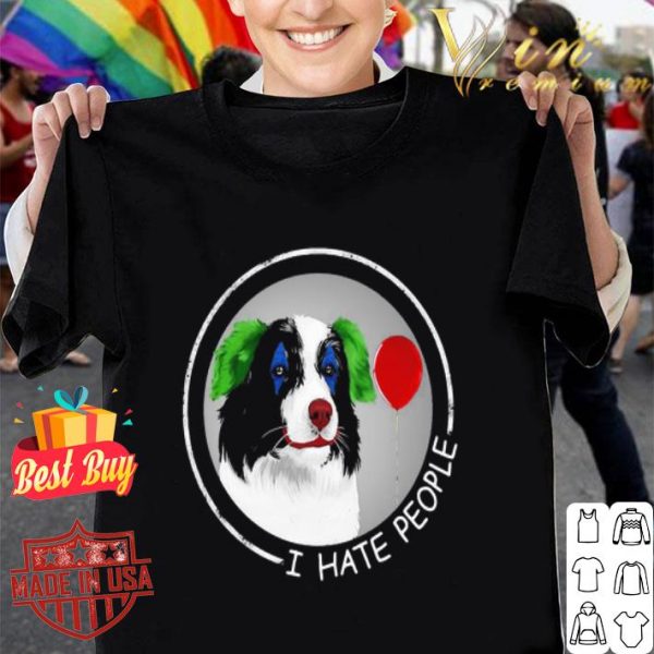I hate people Companion Dog Joker shirt