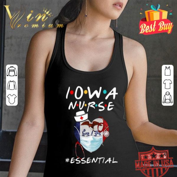 State Iowa mask Nurse Essential Coronavirus shirt