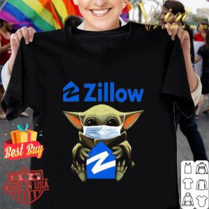 Baby Yoda mask Zillow Coronavirus shirt