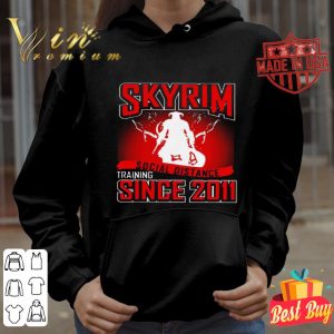 Skyrim Social Distance Training Since 2011 Coronavirus shirt