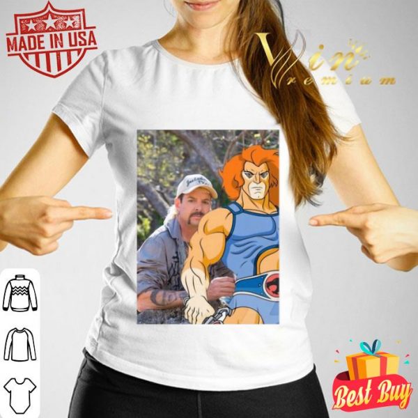 Joe Exotic parody Thundercats shirt
