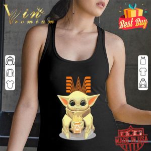 Baby Yoda hug Whataburger Star Wars Mandalorian shirt 2 Baby Yoda hug Whataburger Star Wars Mandalorian shirt