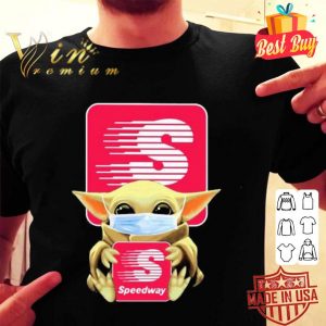 Baby Yoda mask Speedway LLC shirt 1 Baby Yoda mask Speedway LLC shirt