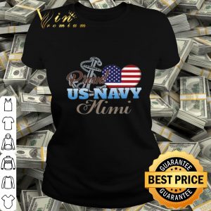 Proud US Navy Mimi American flag shirt