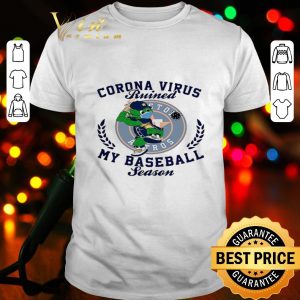 Orbit Mascot Corona virus ruined my baseball season Houston Astros shirt