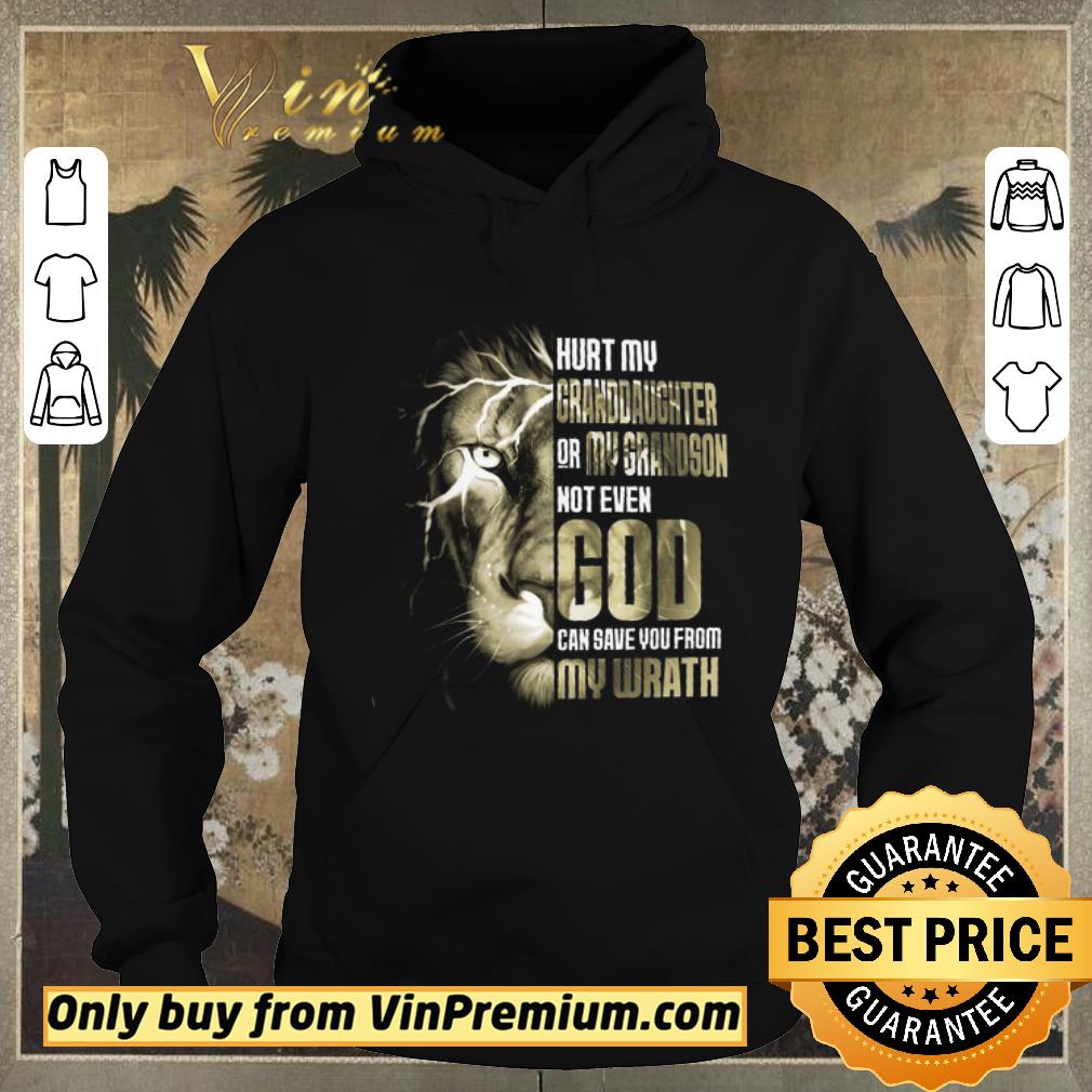 9e2124a1 pretty lion hurt my granddaughter or my grandson not even god shirt sweater 4 - Pretty Lion Hurt My Granddaughter Or My Grandson Not Even God shirt sweater