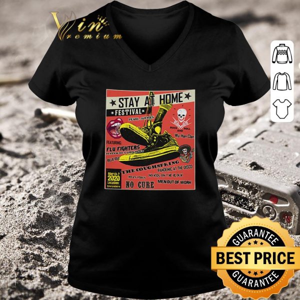Premium Stay at home festival Wu-Han Clan the coughspring Covid-19 shirt