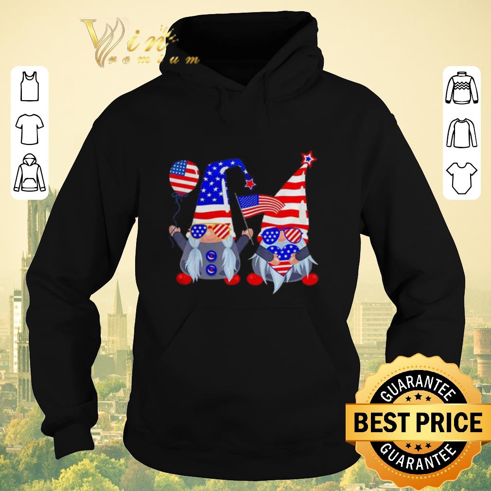 Awesome 4th of July American flag gnomes shirt sweater 4 - Awesome 4th of July American flag gnomes shirt sweater