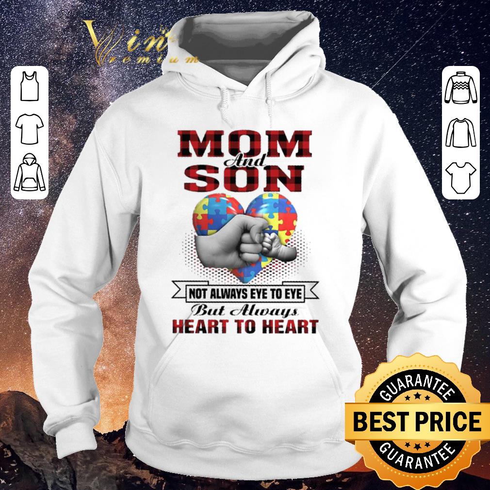 Awesome Autism Mon And Son Not Always Eye To Eye But Always Heart To Heart shirt sweater 4 - Awesome Autism Mon And Son Not Always Eye To Eye But Always Heart To Heart shirt sweater