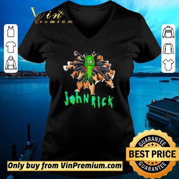 Awesome John Wick Rick and Morty John Rick shirt sweater