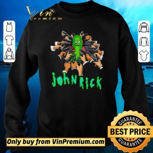Awesome John Wick Rick and Morty John Rick shirt sweater 2
