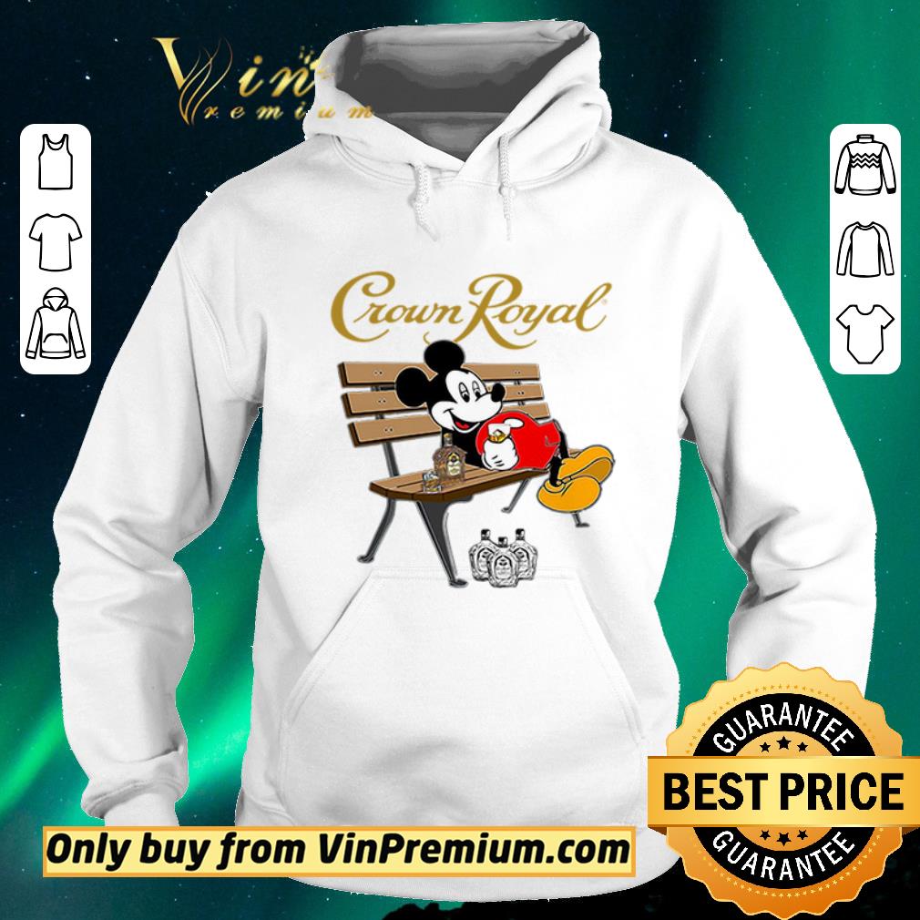 Awesome Mickey Mouse drink Crown Royal shirt sweater 4 - Awesome Mickey Mouse drink Crown Royal shirt sweater