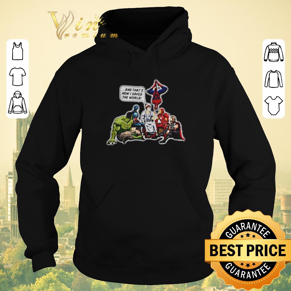Awesome NURSE AND SUPERHEROES AND THATS HOW I SAVED THE WORLD shirt sweater Awesome NURSE AND SUPERHEROES AND THATS HOW I SAVED THE WORLD shirt sweater 4 - Awesome NURSE AND SUPERHEROES AND THATS HOW I SAVED THE WORLD shirt sweater