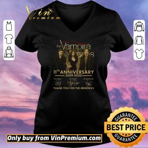 Awesome The Vampire Diaries 11th Anniversary 200902020 Thank You For The Memories shirt sweater 1