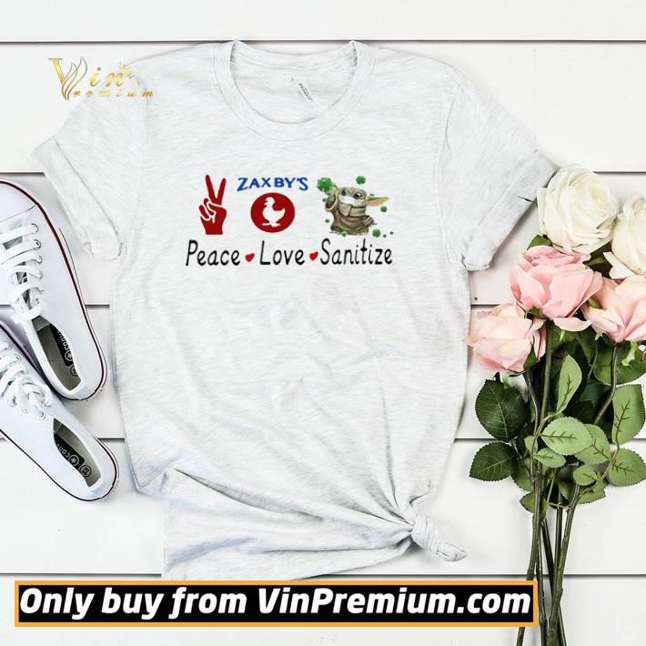 Baby yoda peace love sanitize zaxbys 2020 shirt sweater 4 - Baby yoda peace love sanitize zaxbys 2020 shirt sweater
