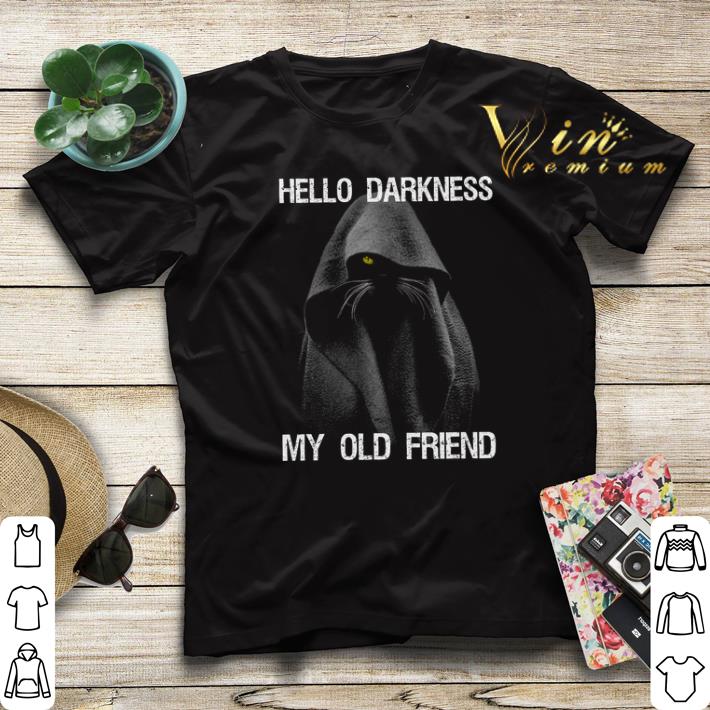 Black Cat Hello Darkness My Old Friend shirt sweater Black Cat Hello Darkness My Old Friend shirt sweater 4 - Black Cat Hello Darkness My Old Friend shirt sweater