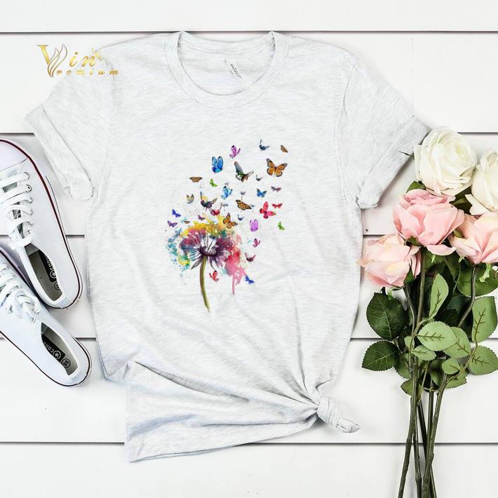 Butterfly Watercolor shirt sweater 4 - Butterfly Watercolor shirt sweater