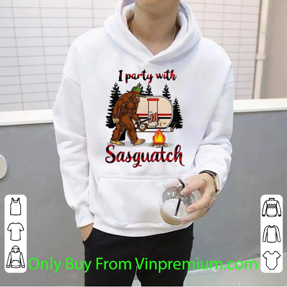 Camping Bigfoot I Party With Sasquatch Shirt 4 - Camping Bigfoot I Party With Sasquatch Shirt