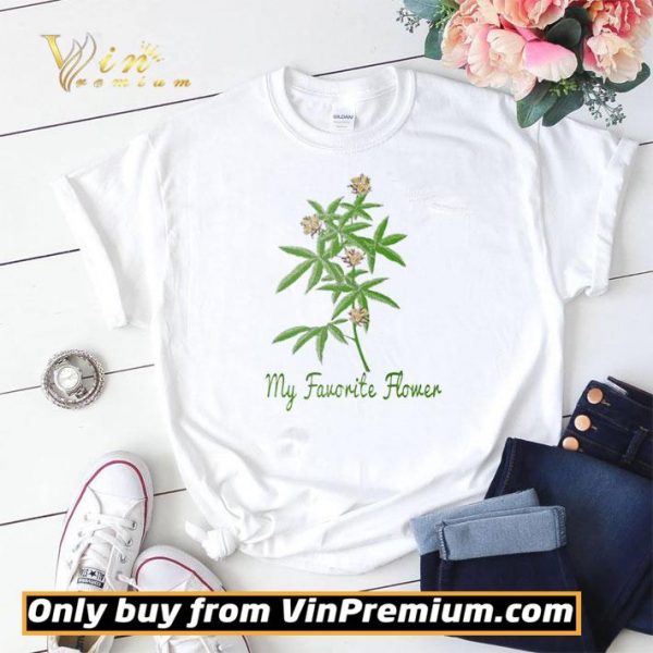 Cannabis my favorite flower shirt sweater