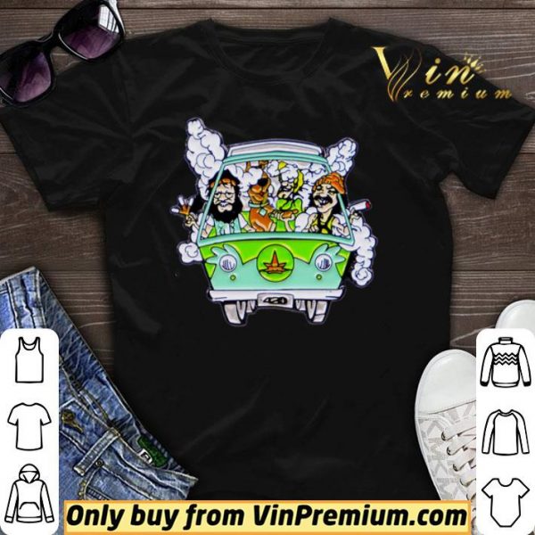 Cheech And Chong With Scooby Smoke shirt sweater