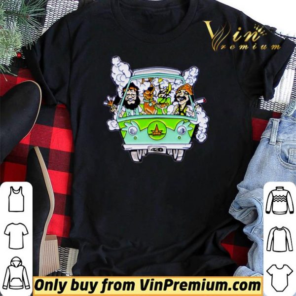 Cheech And Chong With Scooby Smoke shirt sweater