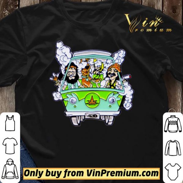 Cheech And Chong With Scooby Smoke shirt sweater
