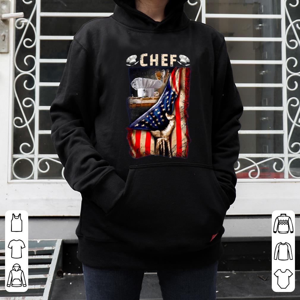 Chef American Flag Shirt 4 - Chef American Flag Shirt