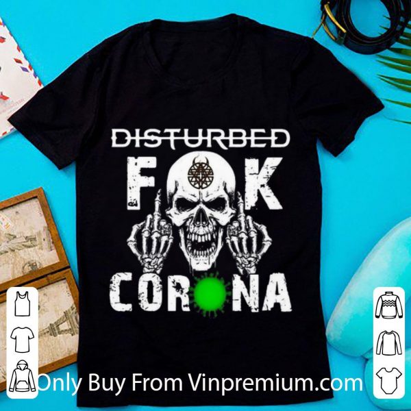 Disturbed Skull Fuck Corona Shirt