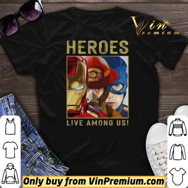 Firefighter Heroes Live among US shirt sweater