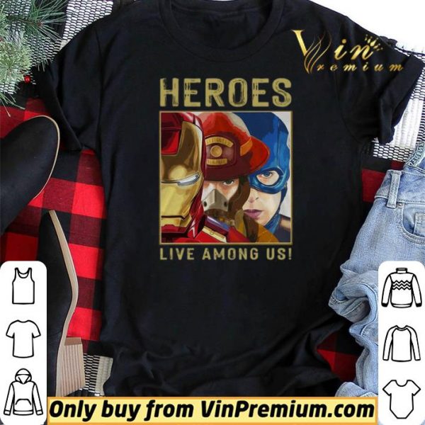 Firefighter Heroes Live among US shirt sweater