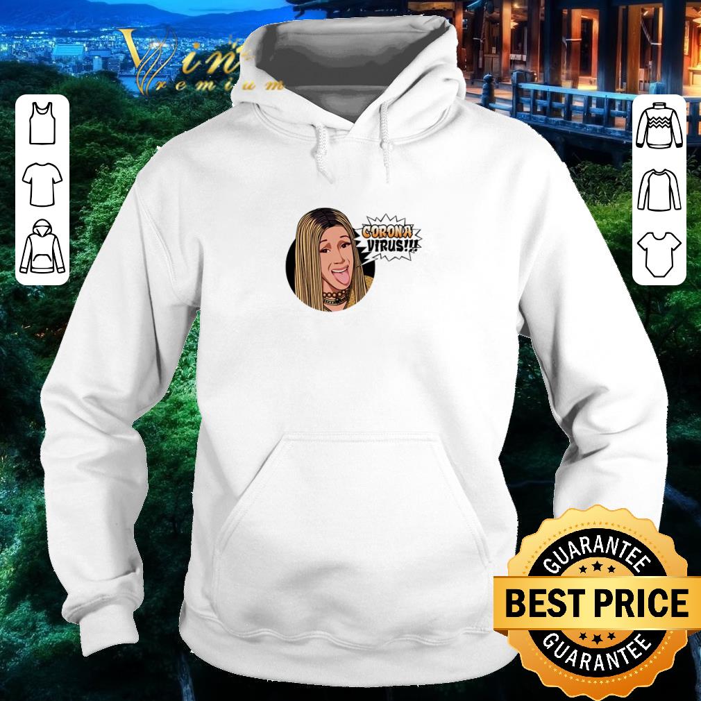 Funny Cardi B Corona Virus shirt 4 - Funny Cardi B Corona Virus shirt