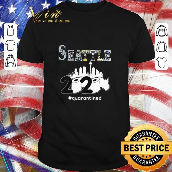 Funny Seattle’s sports 2020 quarantined Coronavirus shirt