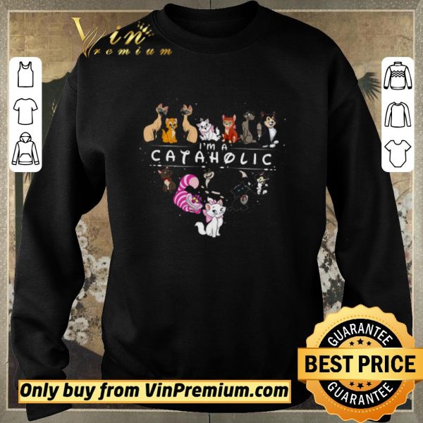 Hot Cats I’m A Cataholic shirt sweater