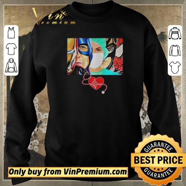 Hot Im Nurse Superheroes shirt sweater