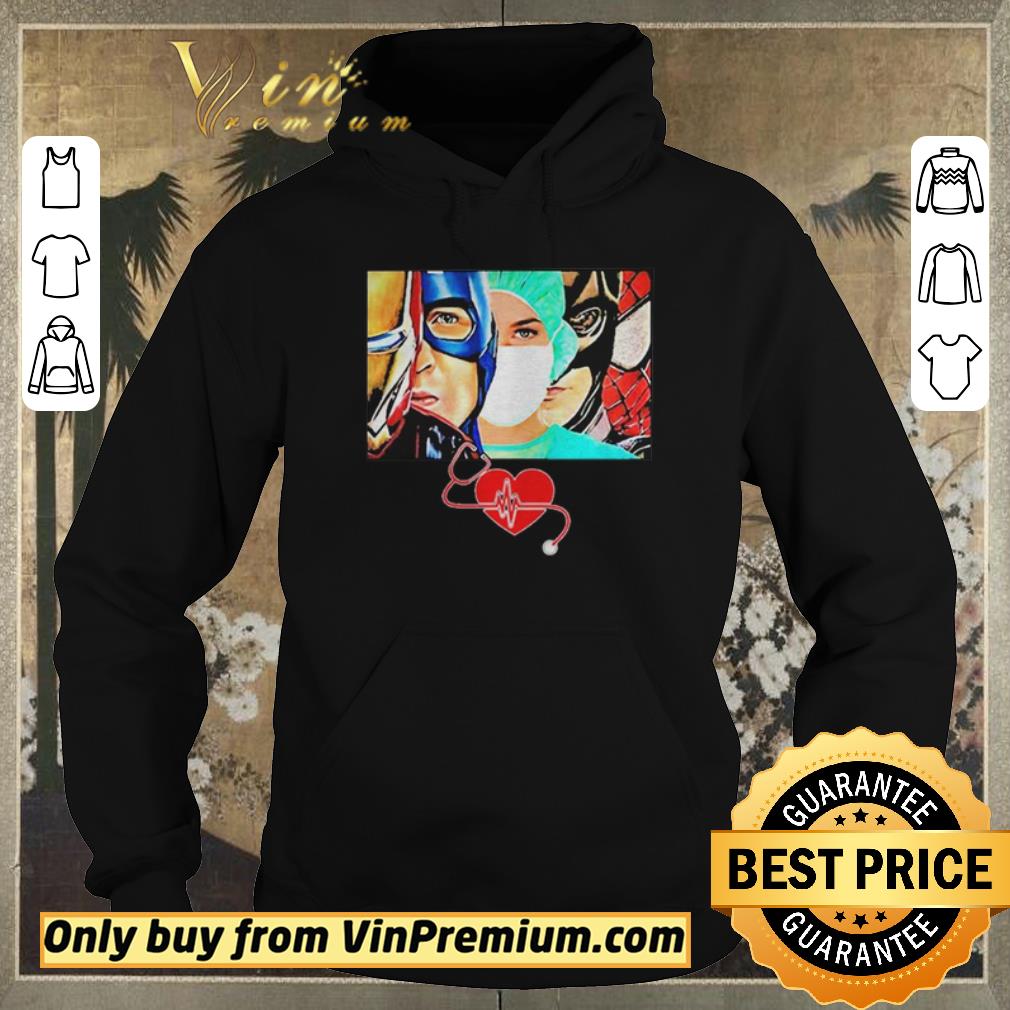 Hot Im Nurse Superheroes shirt sweater 4 - Hot Im Nurse Superheroes shirt sweater
