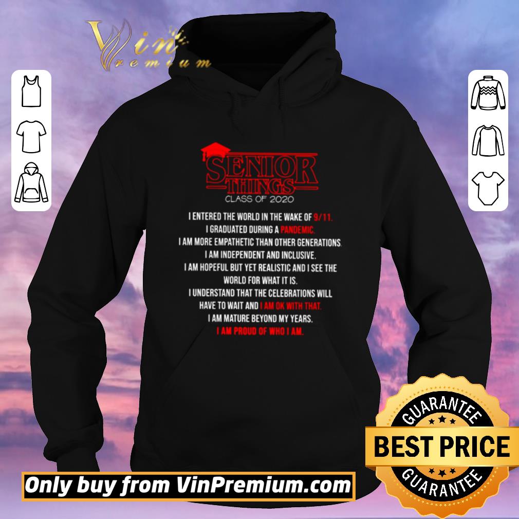 Hot Senior things class of 2020 Stranger Things shirt sweater Hot Senior things class of 2020 Stranger Things shirt sweater 4 - Hot Senior things class of 2020 Stranger Things shirt sweater