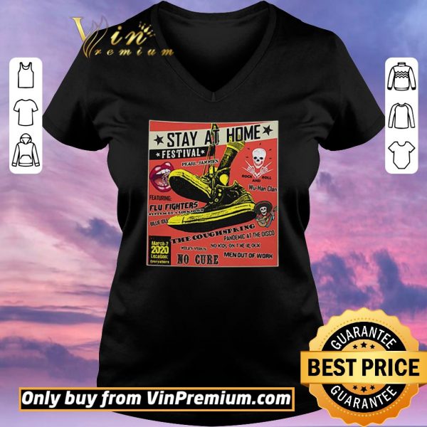 Hot Stay at home festival the Coughspring no cure shirt sweater