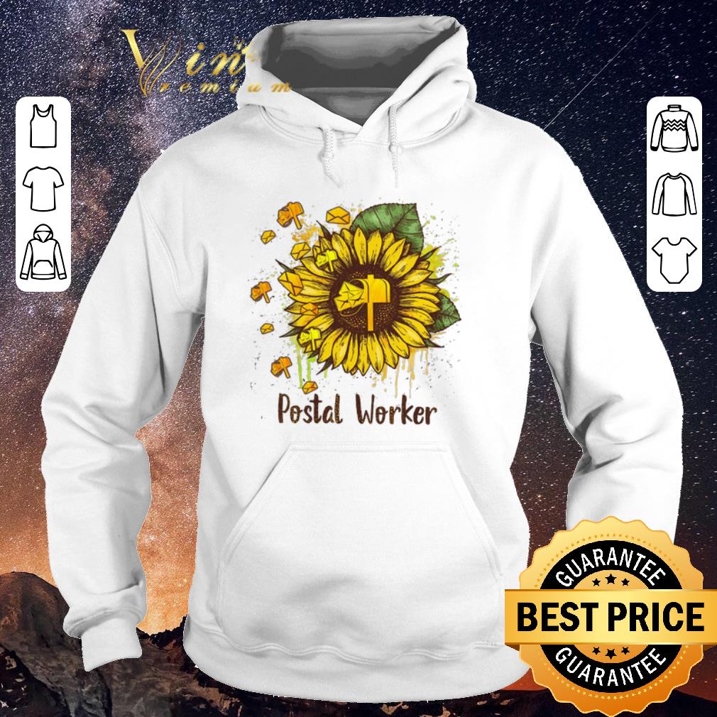 Hot Sunflowers Postal Worker shirt sweater 4 - Hot Sunflowers Postal Worker shirt sweater