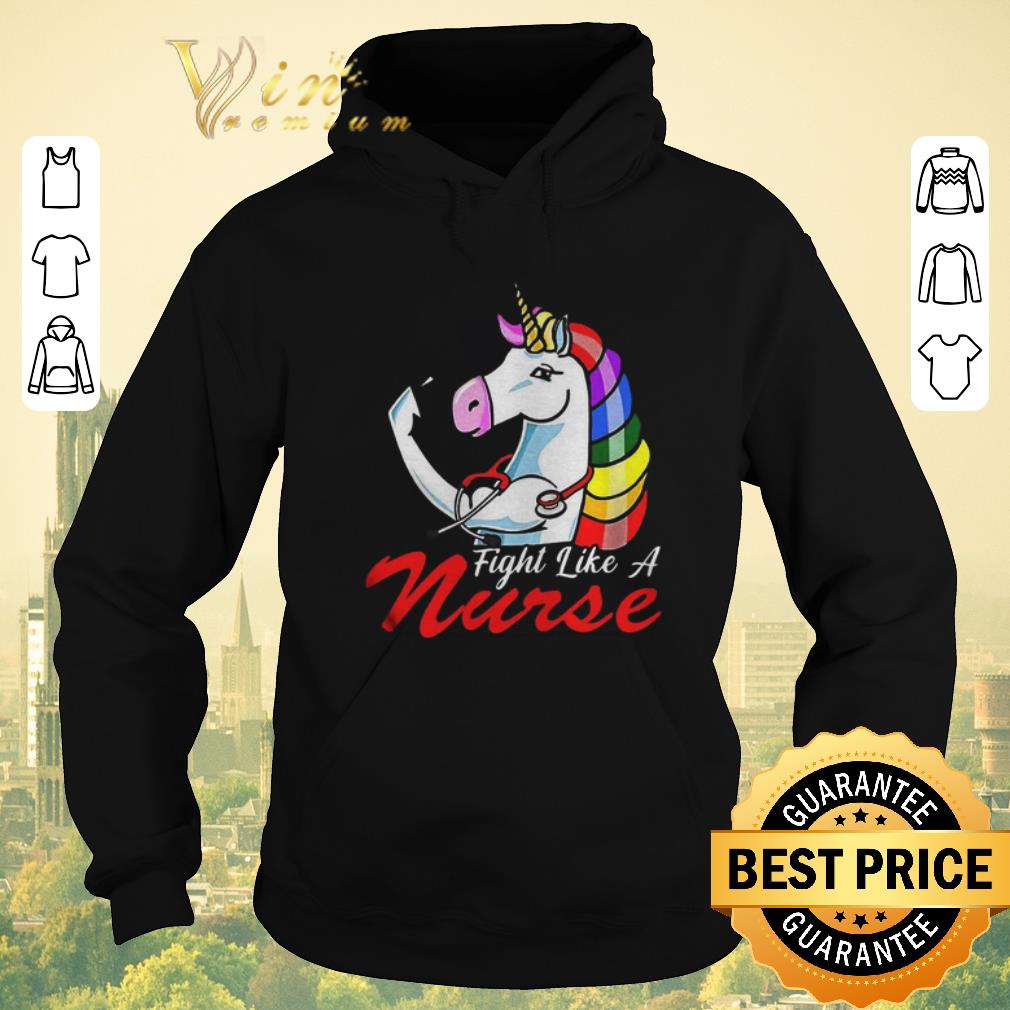 Hot Unicorn Fight Like A Nurse shirt sweater 4 - Hot Unicorn Fight Like A Nurse shirt sweater