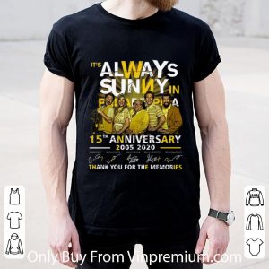 It’s Always Sunny In Philadelphia 15th Anniversary Signatures Shirt