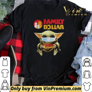 Mask Baby Yoda Hugging Family Dollar shirt sweater 1