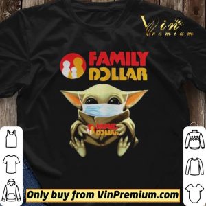 Mask Baby Yoda Hugging Family Dollar shirt sweater 2